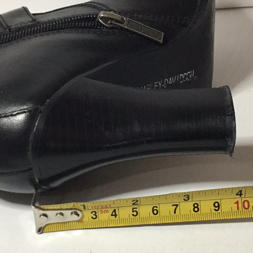 Harley-Davidson Black Heeled Boots - Picture 10 of 10
